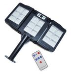 Nagy teljesítményű napelemes LED reflektor, távirányítóval fotó