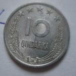 xx(25K) ALBÁNIA 10 QINDARKA 1944-1969 fotó