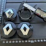 Új Renault 54mm 4db Alufelni Felni Kupak Közép Felniközép Kerékagy Felnikupak Embléma C1056K54 f fotó