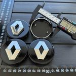 Új Renault 60mm 4db Alufelni Felni Kupak Közép Felniközép Kerékagy Felnikupak Embléma 7700418657 fotó