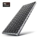 AXAGON HMC-KB-HU Magyar billentyűzet és 9 az 1-ben hub fotó