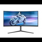 Philips Evnia 34" 34M2C6500 Ívelt QD OLED Gaming Monitor (34M2C6500/00) fotó