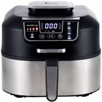MasterPRO Grillsütő Elektromos Kijelzővel, Túlhevülés elleni védelem, Forrólevegő funkció Fekete/... fotó
