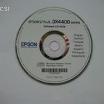 Epson stylus DX4400 series software CD-ROM 1 FT-RÓL NMÁ! 1. fotó