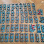 LEGO Duplo sínek / játék, vasút, sín, váltó fotó