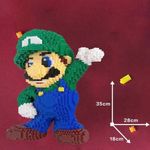 Luigi 3D épitőkocka fotó