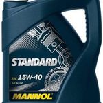 MANNOL STANDARD 5L MOTOROLAJ 15W-40 SG/CD!!! fotó