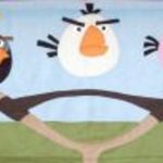 Angry Birds, Mérges madarak falvédő 70x200 fotó