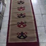 Szép régi Torontáli gyapjú faliszőnyeg futószónyeg is 195 x 60 cm szép állapotban fotó
