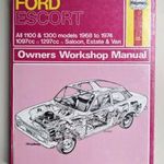 Ford Escort Mk I javítási könyv (1968-1974) Haynes fotó