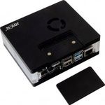Joy-it RB-MULTIMEDIACASE01 SBC ház Alkalmas: Raspberry Pi Levehető GPIO-fedél, Aktív hűtővel, Mág... fotó