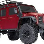 Traxxas Landrover Defender Brushed RC modellautó Elektro Crawler 4WD RtR 2, 4 GHz fotó