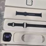 Apple Watch Series 7 45mm Okosóra Újszerű Fekete Garival ! fotó
