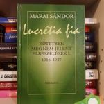 Márai Sándor: Lucrétia fia fotó