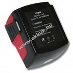 Helyettesítő akku Hilti típus B 144 14, 4V, Li-Ion, 3000mAh fotó
