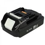 Helyettesítő akku Makita típus BL1815 18V, Li-Ion, 1500mAh fotó