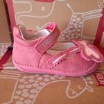 D.D. Step lány "Barefoot" mezitlábas bőr szandálcipő 23 - Dark Pink fotó
