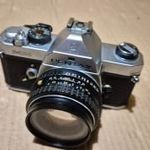 Pentax MX tükörreflexes fényképezőgép + objektív fotó