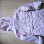 Rózsaszín vízhatlan kabát 4-5 éves kislányra. fotó
