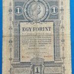 1882 -es 1 forint gulden bankó!!! RITKA!!!! F (L2048) fotó