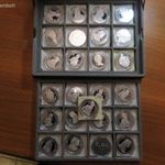 25db-os MAGYAR TALLÉROK UTÁNVERETBEN SOROZAT EZÜST: 500g/999 PP fotó