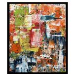 Absztrakt festmény 38x46 cm fotó