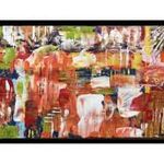 Absztrakt festmény 23x50 cm fotó