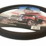 Bőr hatású kormányvédő 44-46cm Fekete - TruckerShop fotó