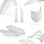 FULL KIT PLASTIC KAWASAKI KXF 450 2012 - WHITE - Acerbis fotó