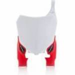 Acerbis fejidom - RAPTOR - Honda CRF 450 R 2013-2016 + CRF 250 R 2014-2017 - fehér/piros fotó