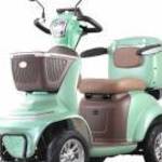 Négykerekű elektromos robogó inSPORTline Lubica - zöld fotó