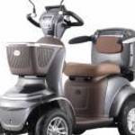 Négykerekű elektromos robogó inSPORTline Lubica - szürke fotó