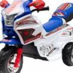 Baby Mix elektromos motor RACER fehér-kék fotó