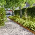 vidaXL 50 db rugalmas corten acél gyepszegély 10 x 103 cm fotó