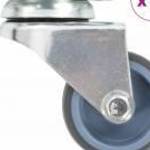 vidaXL 12 db dupla kerekes önbeálló görgő 50 mm fotó