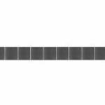 vidaXL fekete WPC kerítéspanelszett 1830 x (105-186) cm fotó
