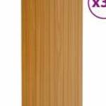 vidaXL 36 db világos faszínű horganyzott acél tetőpanel 100 x 45 cm fotó