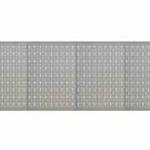 vidaXL 4 db falra szerelhető acél rögzítőtábla 40 x 58 cm fotó