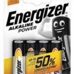 ENERGIZER Power B4 AA ceruza elem E91 4db fotó