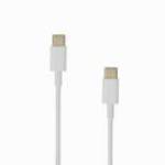 SBOX Type-C Male - Type-C Male cable 1m White fotó
