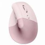 Logitech Lift Vertical Ergonomic Mouse Rose fotó
