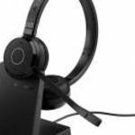 Jabra Evolve 65 TE UC Stereo Bluetooth Headset + Charging Station Black fotó
