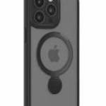 Comma Shark MagSafe-kompatibilis tok iPhone 15 - fekete fotó