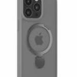 Comma Shark MagSafe-kompatibilis tok iPhone 15 Pro Max - szürke fotó