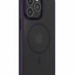 Comma Joy Elegant MagSafe-kompatibilis tok iPhone 15 Pro - mélylila fotó