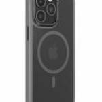 Comma Joy Elegant MagSafe-kompatibilis tok iPhone 15 Plus - szürke fotó
