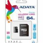 ADATA Memóriakártya MicroSDXC 64GB + Adapter UHS-I CL10 (50/10) fotó