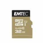 EMTEC "Elite Gold" 32GB UHS-I/U 1 85/20 MB/s microSDHC Memóriakártya adapterrel fotó