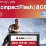 AgfaPhoto Compact Flash 8GB High Speed 233x MLC memóriakártya fotó