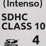 Intenso SDHC 4GB Class 10 memóriakártya fotó